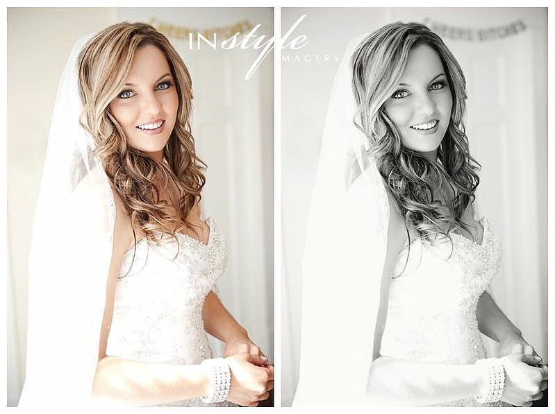 Bridal portrait — hair & makeup by Masters Artistry