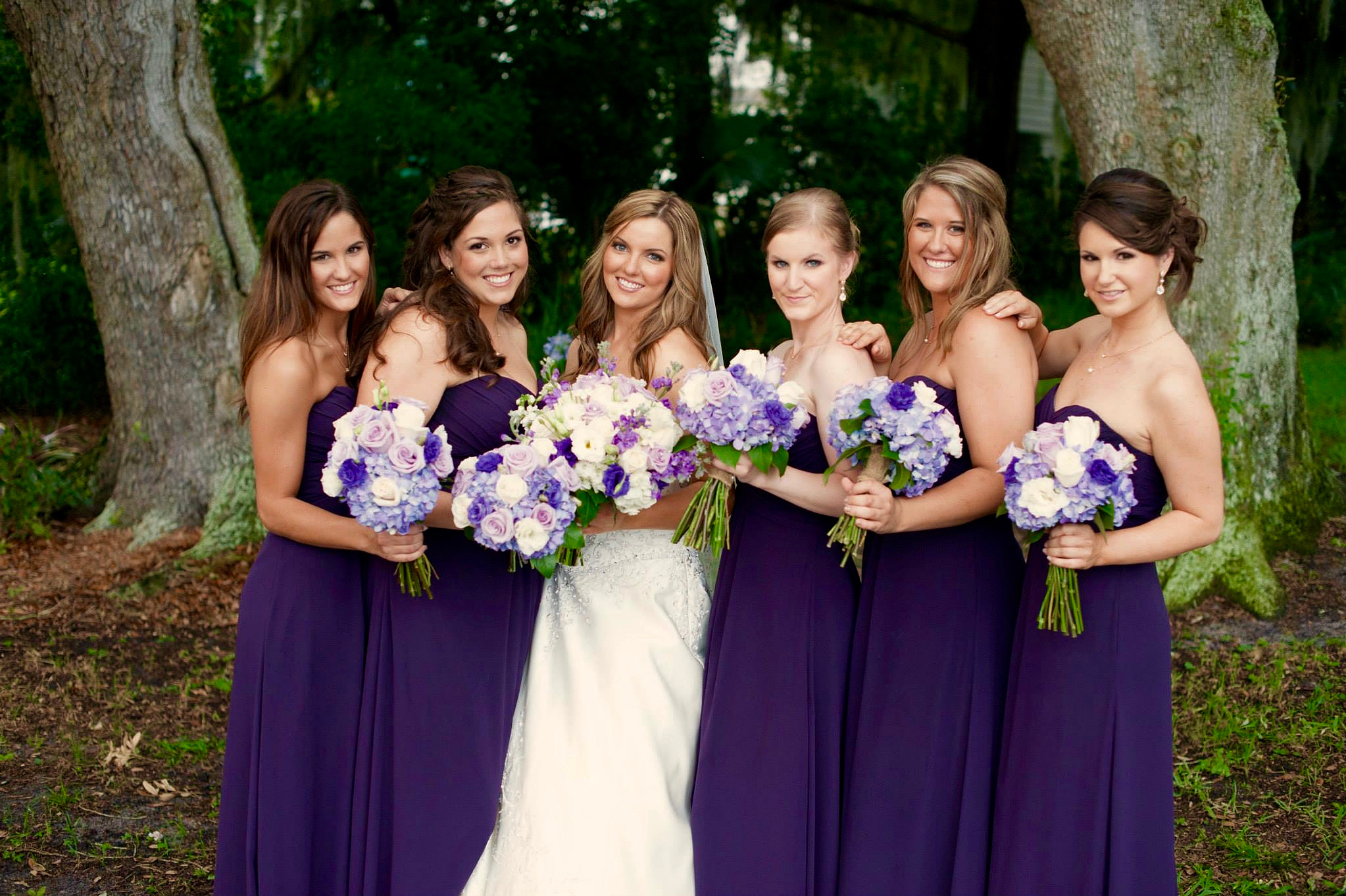 Bridal party getting ready — hair & makeup by Masters Artistry