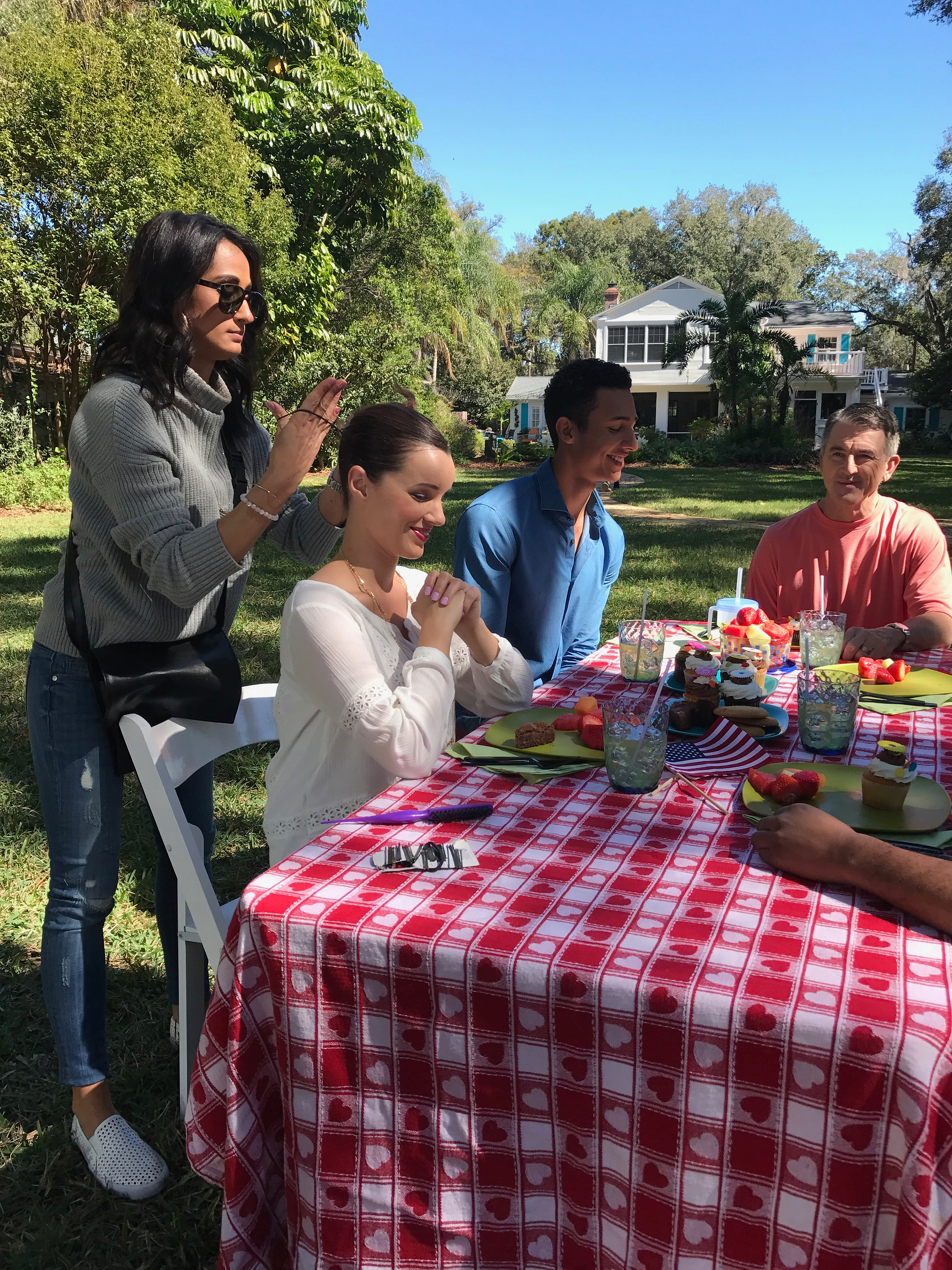 On location with Masters Artistry — BTS