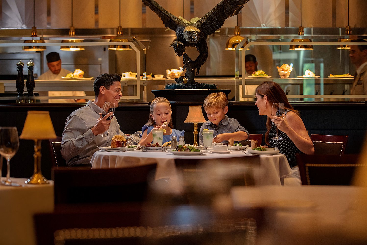 The Capital Grille — Butcher Baker campaign, hair & makeup by Masters Artistry