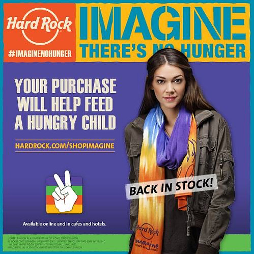 Hard Rock 'Give Peace' campaign — hair & makeup by Masters Artistry
