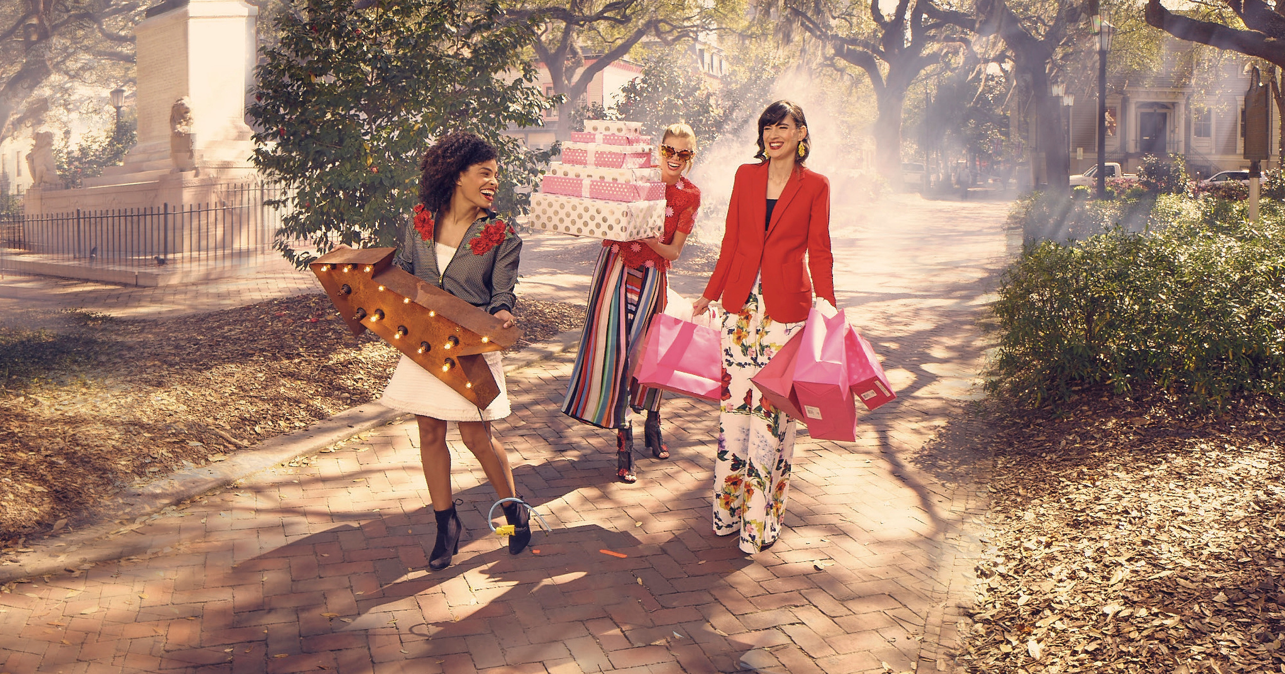 Visit Savannah tourism campaign — hair & makeup by Masters Artistry