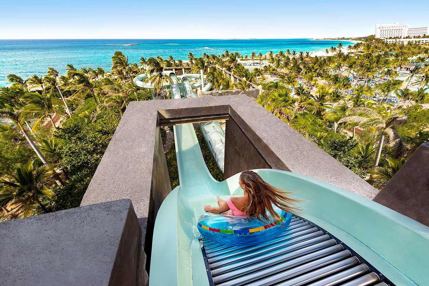 Atlantis Bahamas resort campaign — hair & makeup by Masters Artistry