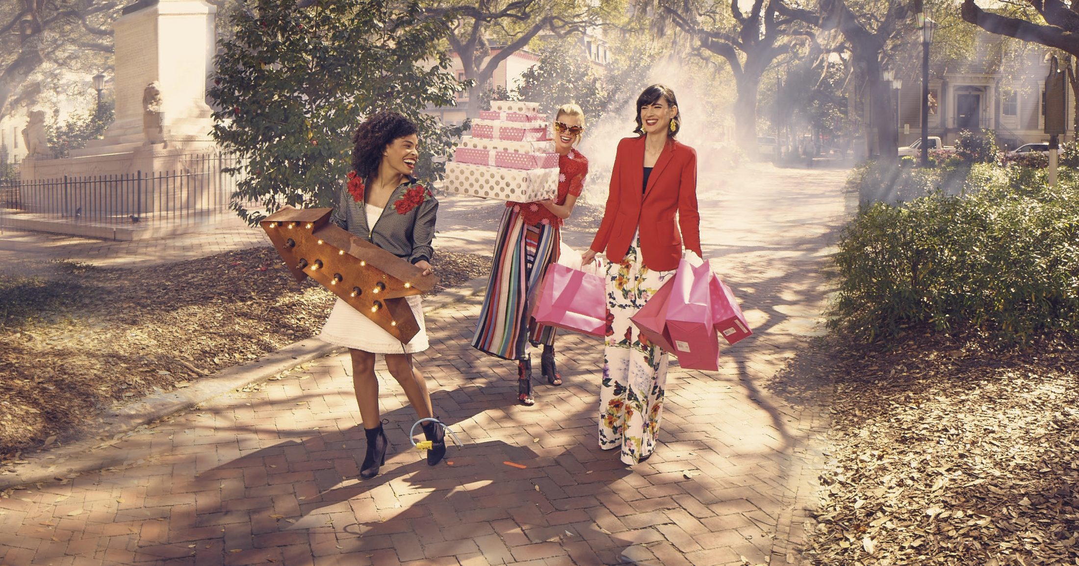 Visit Savannah tourism campaign — hair & makeup by Masters Artistry