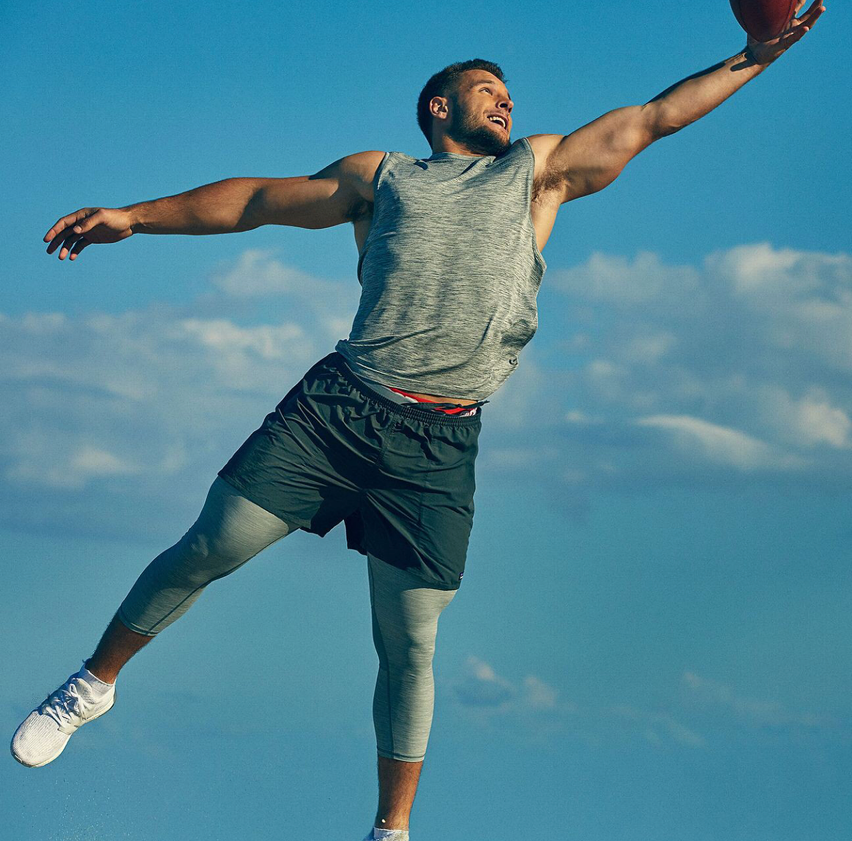 Nick Bosa — ESPN The Magazine, hair & makeup by Masters Artistry