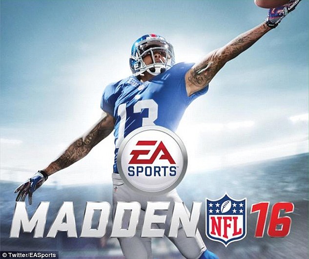 Odell Beckham Jr. — EA Sports Madden NFL cover, hair & makeup by Masters Artistry
