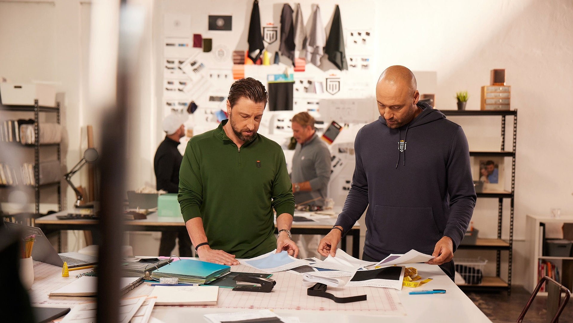Derek Jeter for Greatness Wins apparel — hair & makeup by Masters Artistry