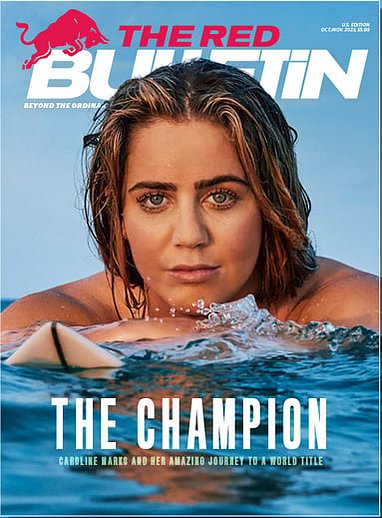 Caroline Marks — The Red Bulletin cover, hair & makeup by Masters Artistry