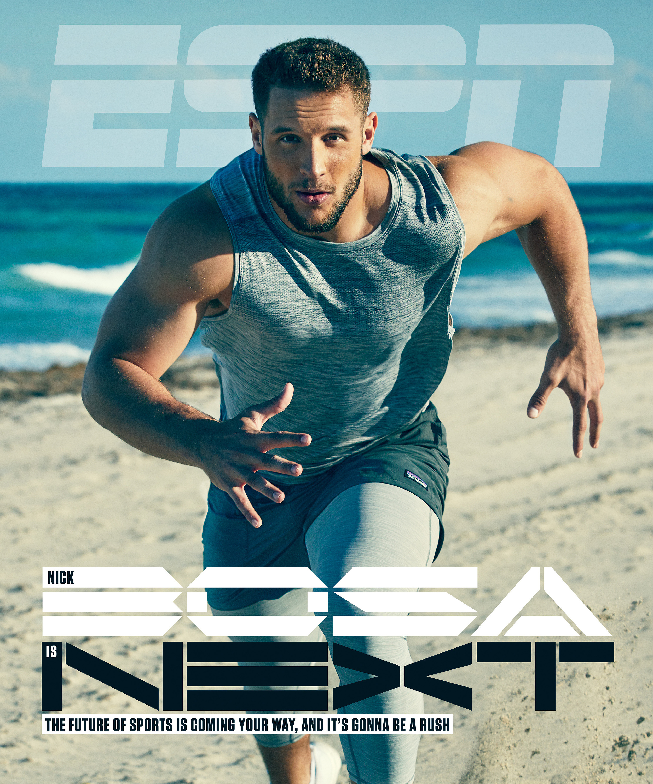 ESPN Body Issue cover shoot — hair & makeup by Masters Artistry