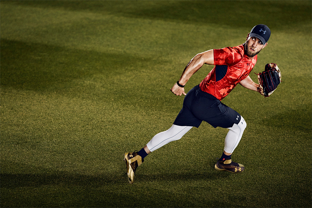 Bryce Harper for Under Armour — hair & makeup by Masters Artistry